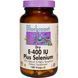 Bluebonnet Nutrition, E-400 IU, плюс селен 120 овощных капсул BLB-00632 фото 1