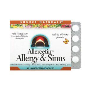 Allercetin&trade; Allergy & Sinus - 48 tabs 2023-10-4621 фото