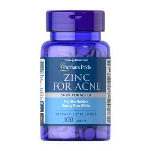 Zinc for Acne - 100 tab 100-34-1438512-20 фото