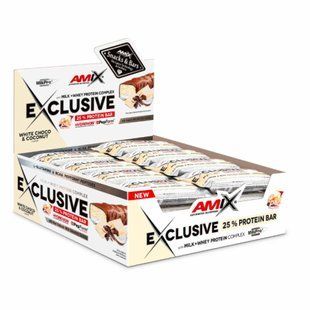 Exclusive Protein Bar - 12x85g White Chocolate Coconut 2022-09-1047 фото