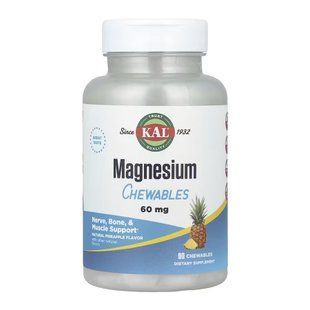 Magnesium Chewables 60mg - 90 chewables 2023-10-6995 фото
