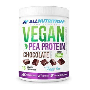 Vegan Pea Protein - 500g Chocolate 100-57-0389478-20 фото