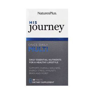 His Journey Once Daily Multi - 30 tabs 2023-10-5538 фото