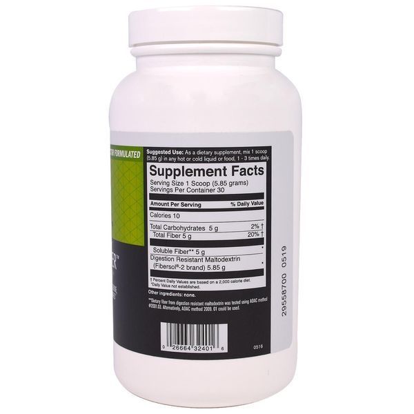 FoodScience, Превосходные волокна, пищевые волокна мальтодекстрина, 6,21 унции (176 г) FDS-32401 фото