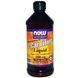Now Foods, Спортивное питание, Жидкий L-карнитин, Тройная сила, Цитрусовый вкус, 3000 мг, 16 жидких унций (473 мл) NOW-00064 фото 1