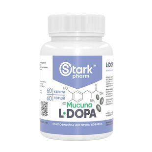 L-Dopa Mucuna 400mg - 60 caps 2023-10-3379 фото