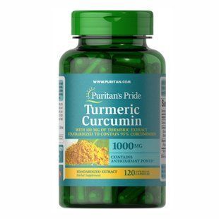 Turmeric Curcumin 1000 Mg With Bioperine 5mg - 120 Capsules 100-47-9894000-20 фото