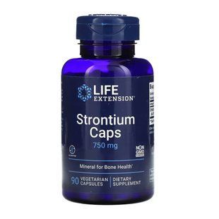 Strontium Caps 750 mg - 90 vcaps 2023-10-5127 фото