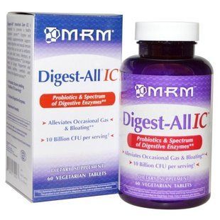 MRM, Digest-All IC, засіб для травлення, 60 капсул вегетаріанських MRM-31016 фото