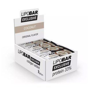 Lipobar Exclusive - 20x50g Coconut 2023-10-7485 фото