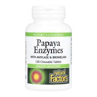 Papaya Enzymes - 120 tabs 2023-10-4702 фото