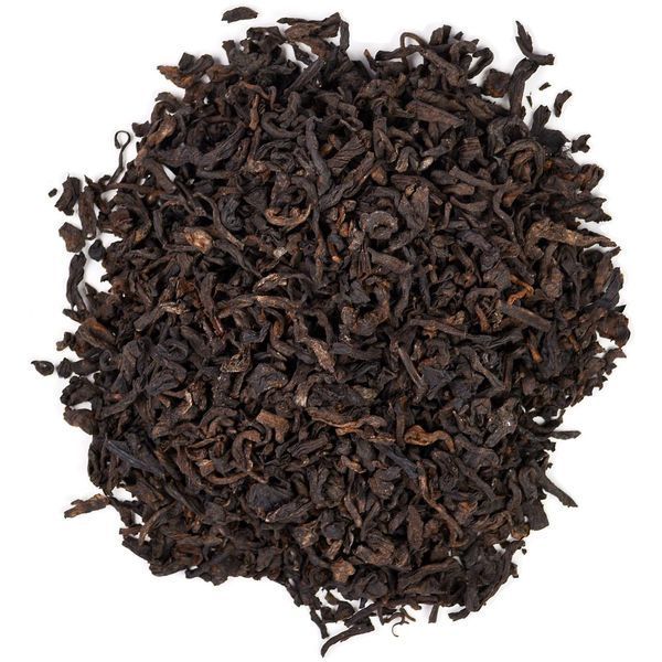 Just a Leaf Organic Tea, Fermented Black Tea, Pu-erh Loose Leaf Tea, Deep, Earthy Flavor, 100% Pure, No GMOs, 2 oz (56 g) JAL-01018 фото