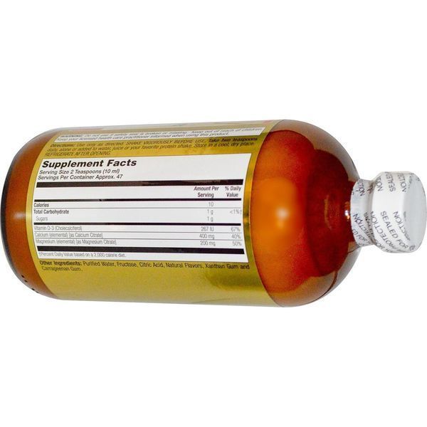 Life Time, Цитрат кальция и магния, натуральный клубничный вкус, 473 мл LIF-40009 фото