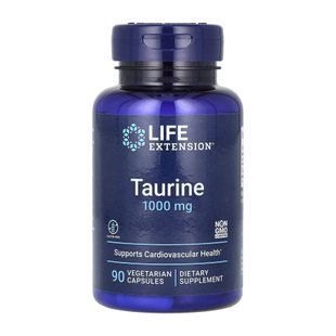 Taurine 1000mg - 90 vcaps (До 07.26) 2023-10-7946 фото