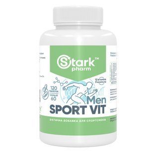 Stark Sport Vit MEN - 120tab (До 09.27) 2024-11-0221 фото