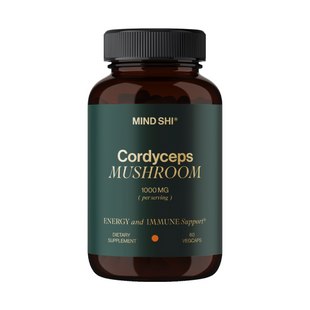Cordyceps Mushroom 1000 mg - 60 vegcaps (До 10.26) 2024-11-0104 фото