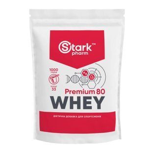 Stark Whey 80 - 1000g Banana 100-52-4132687-20 фото