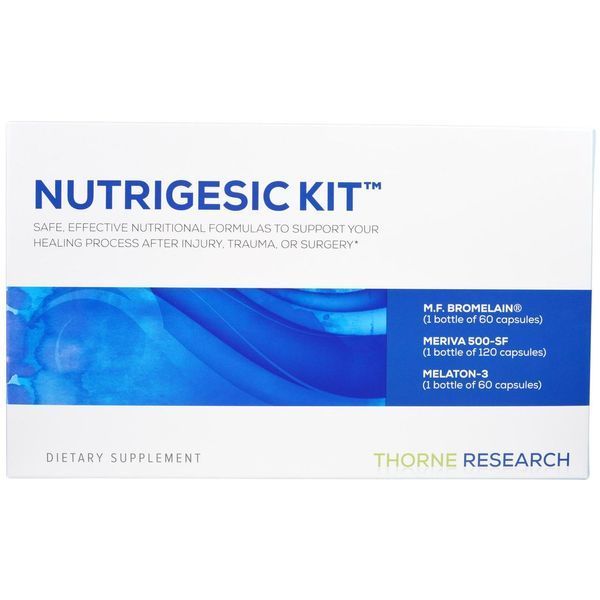 Thorne Research, Пищевые добавки, комплект из 3 препаратов THR-00642 фото