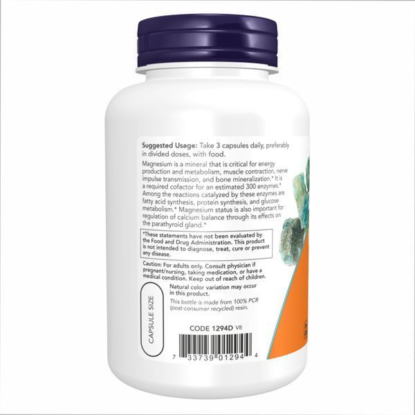 Magnesium Citrate - 120 caps 100-34-7892041-20 фото