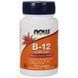 Вітамін В12 (ціанокобаламін) Vitamin B 12 Now Foods, 2000 мкг, 100 льодяників NOW-00459 фото 1