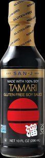 Органический безглютеновый соевый соус ТАМАРИ, San-J Tamari, 20 fl oz SNJ-02125 фото