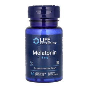Melatonin 3 mg - 60 vcaps (До 08.26) 2023-10-7683 фото