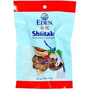Eden Foods, Цельные грибы шиитаке, 0,88 унции (25 г) EDN-30012 фото