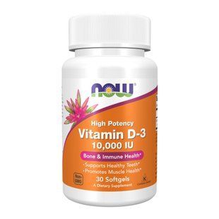 VIT D-3 10,000 IU - 30 sgels 2023-10-4727 фото
