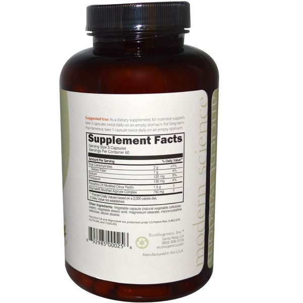 Econugenics, PectaClear Detox Formula, 180 Veggie Caps ECN-00025 фото