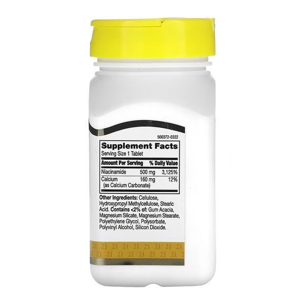 Niacinamide 500 mg - 110 tabs 2023-10-7100 фото