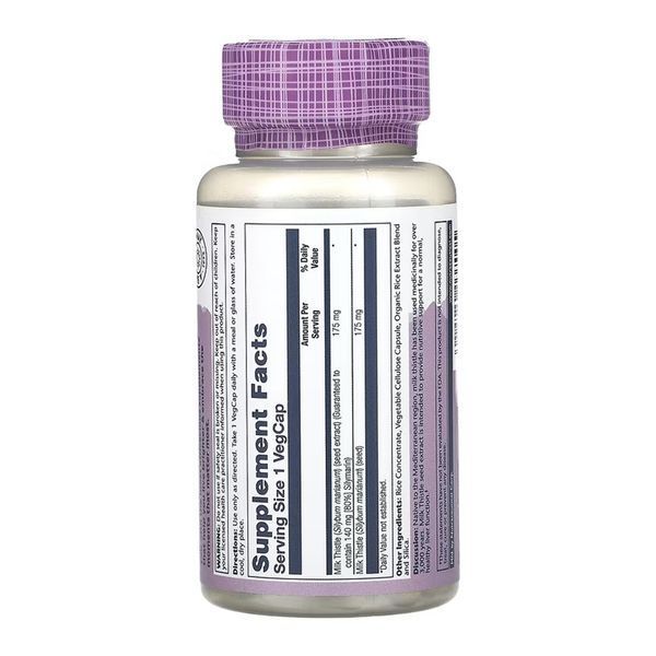 Milk Thistle Seed Extract 175mg - 60 vcaps 2023-10-6957 фото