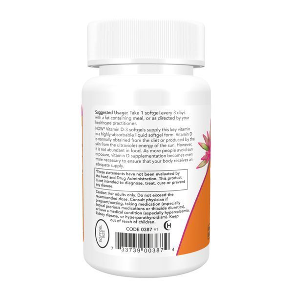 VIT D-3 10,000 IU - 30 sgels 2023-10-4727 фото