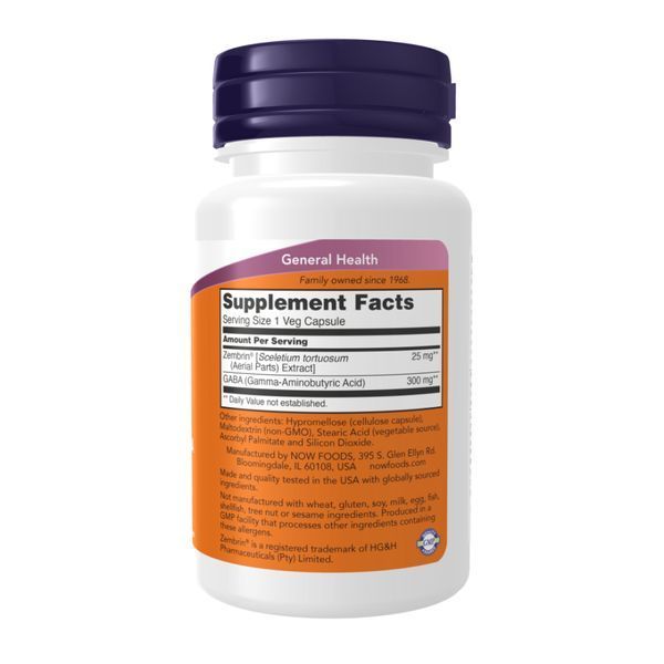 Calm & Focus with Zembrin&reg; & GABA - 60 vcaps 2023-10-3871 фото