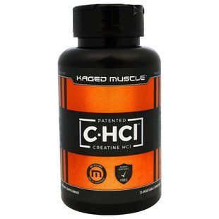 KagedMuscle, Патентованная пищевая добавка, креатина гидрохлорид, 75 капсул в растительной оболочке KGD-99979 фото