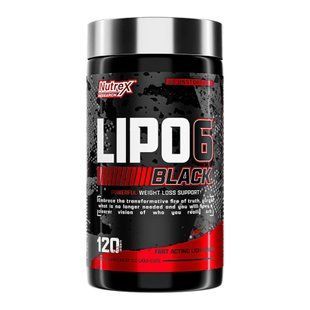 Lipo-6 Black - 120 caps 2022-10-1752 фото