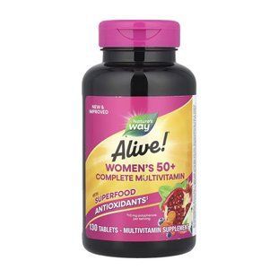 Women's 50+ Complete Multivitamin - 130 tabs 2023-10-6382 фото