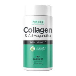 Collagen & Ashwagandha - 90 caps 2023-10-3960 фото