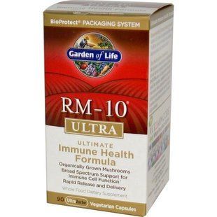 Garden of Life, RM-10 ультра, формула здорового иммунитета, 90 растительных капсул GOL-11255 фото