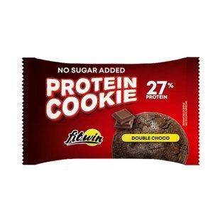 Protein Cookie 27% - 10x40g Double Choco 2024-11-0044 фото