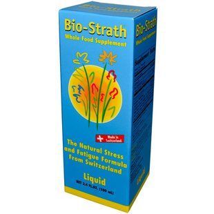 Bio-Strath, Цельнопищевая добавка, Формула от стресса и усталости, 3.4 жидкие унции (100 мл) BST-60801 фото