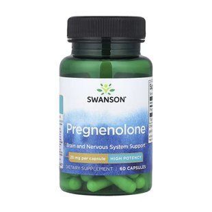 Pregnenolone High Potency 25 mg - 60 caps 2023-10-6662 фото