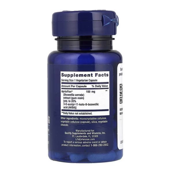 5-LOX Inhibitor with Apr&egrave;sFlex&reg; 100 mg - 60 vcaps 2023-10-5130 фото