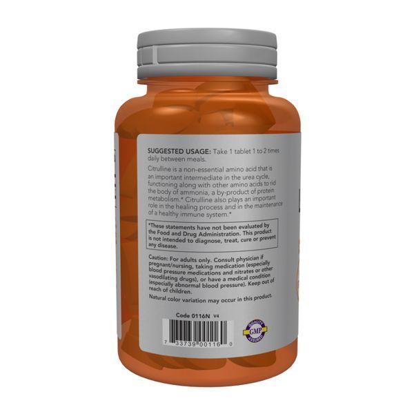 L-Citrulline 1200mg - 120 tabs 2023-10-4728 фото