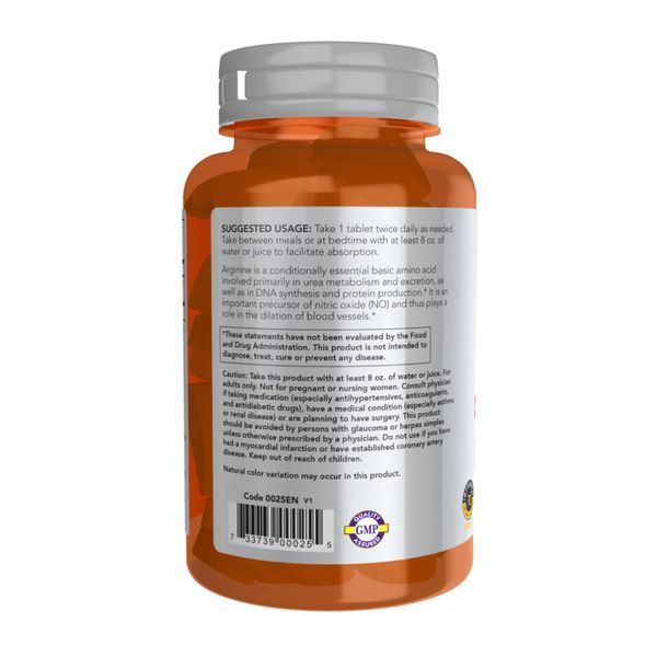 Arginine 1000mg - 180 tabs 2023-10-4514 фото