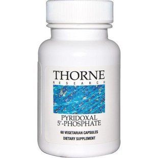Thorne Research, Пиридоксаль 5-фосфат, 60 вегетарианских капсул THR-11602 фото