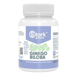 Stark Ginkgo Biloba Extract 40mg - 200 tabs (До 08.26) 2023-10-7685 фото