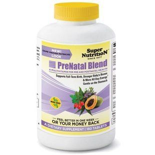 Super Nutrition, Смесь для беременных, 180 таблеток SPN-00144 фото
