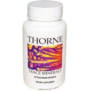 Thorne Research, Микроэлементы, 90 растительных капсул THR-24203 фото