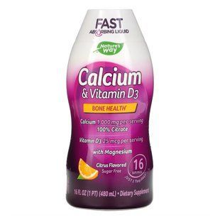 Calcium & Vitamin D - 16 oz (До 06.26) 2023-10-7795 фото