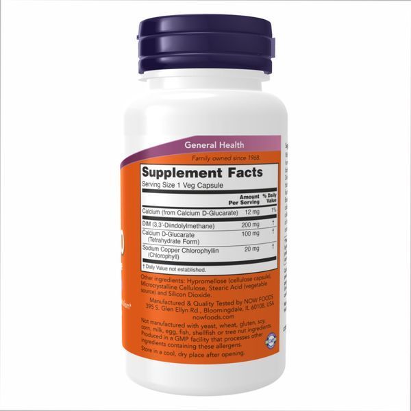 DIM 200 w/Calcium D-Glucarate - 90 vcaps 2022-10-0694 фото